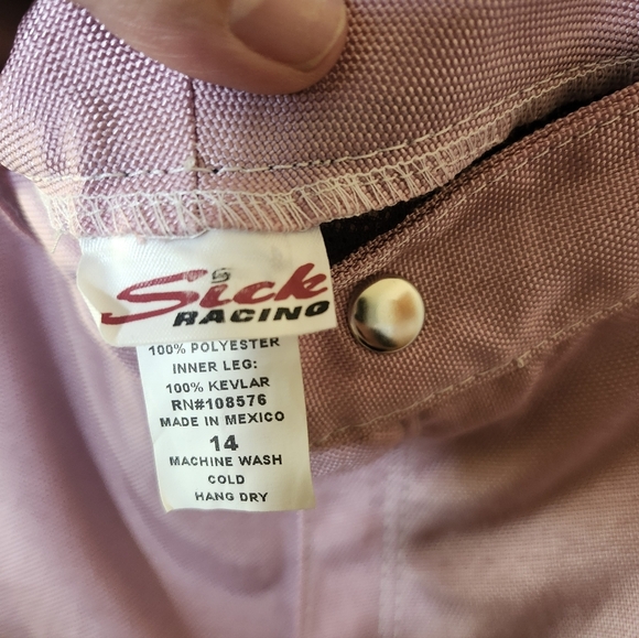 Sick Racing Pink and Black Riding Pants - Picture 2 of 3